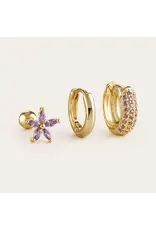 Set mari gold/lila