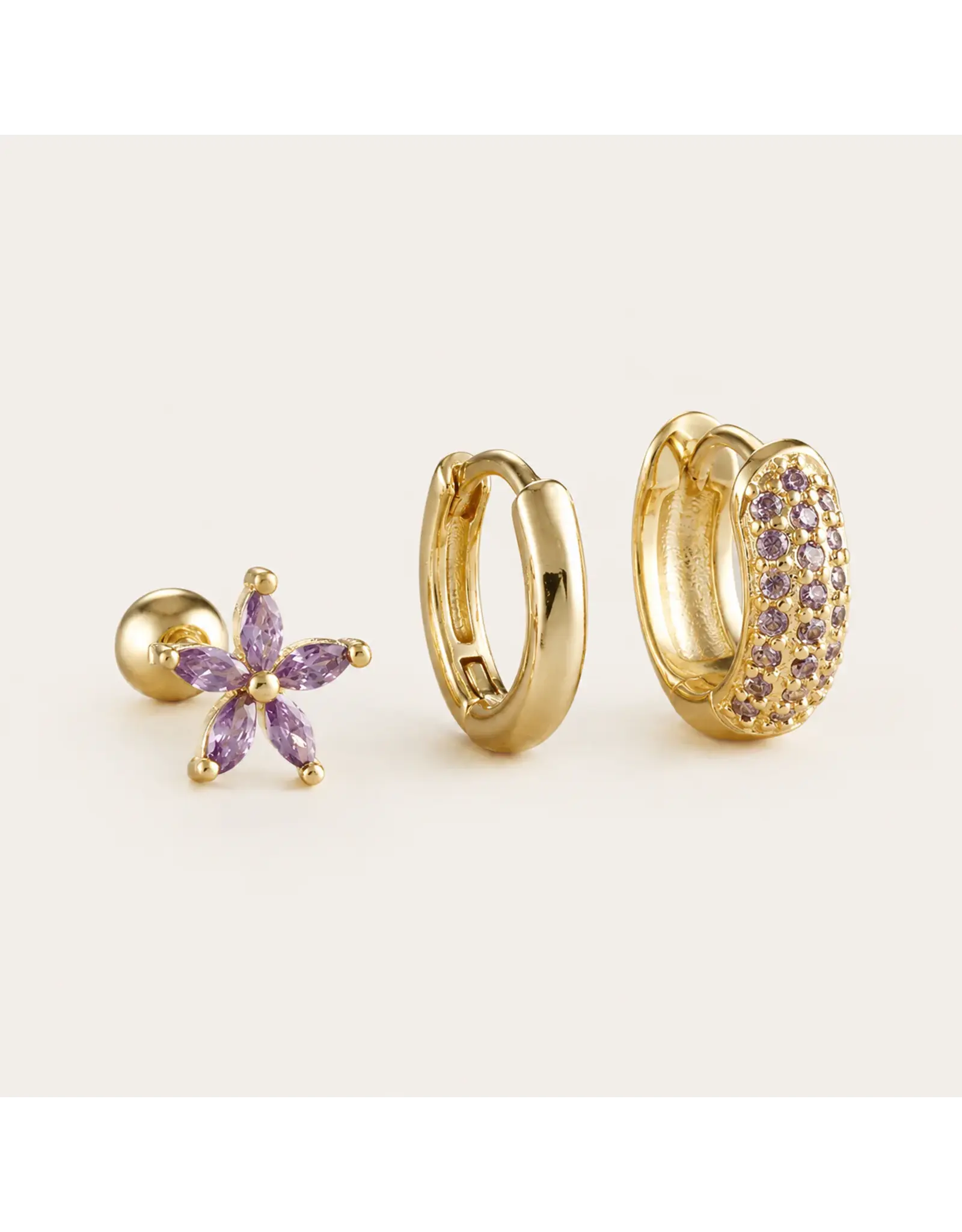Set mari gold/lila
