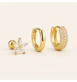 Set mari gold/white