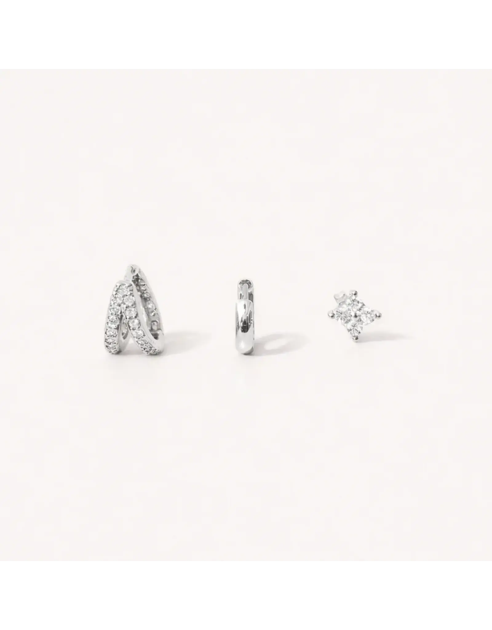 Set faye silver/white