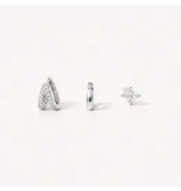 Set faye silver/white