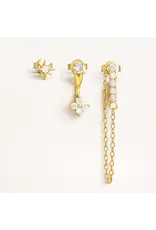 Set bianca gold/white