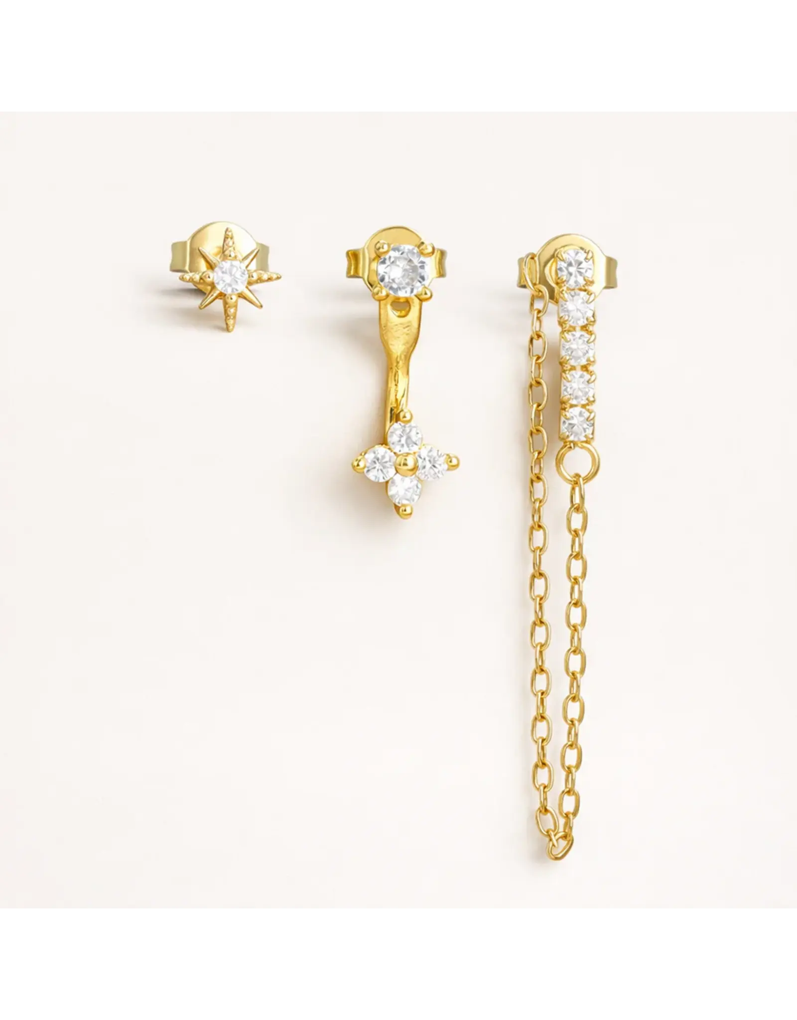 Set bianca gold/white