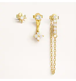 Set bianca gold/white