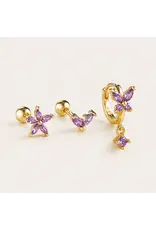 Set micha gold/lila