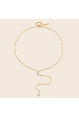 Ketting lariat gold