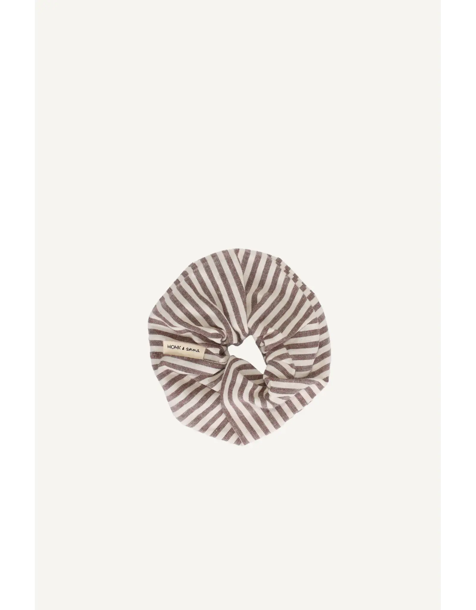 Scrunchie stripes mocha