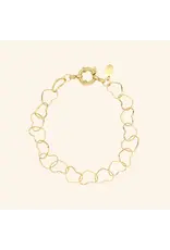 Armband string hearts