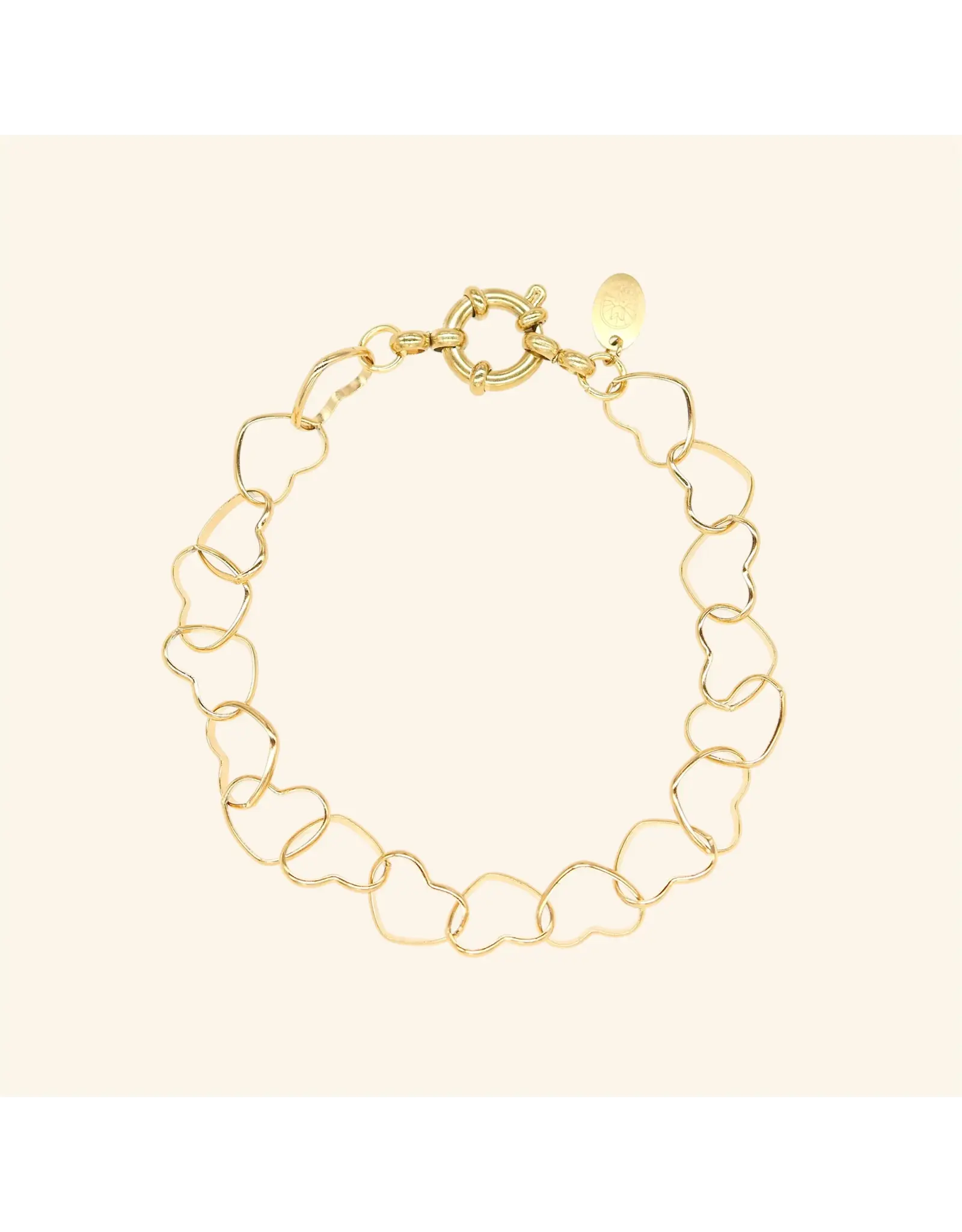 Armband string hearts