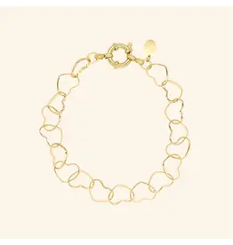 Armband string hearts