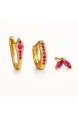 Set gia gold/ruby