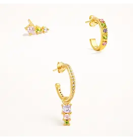 Set fashion gold/lila
