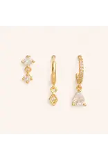 Set piper gold/white