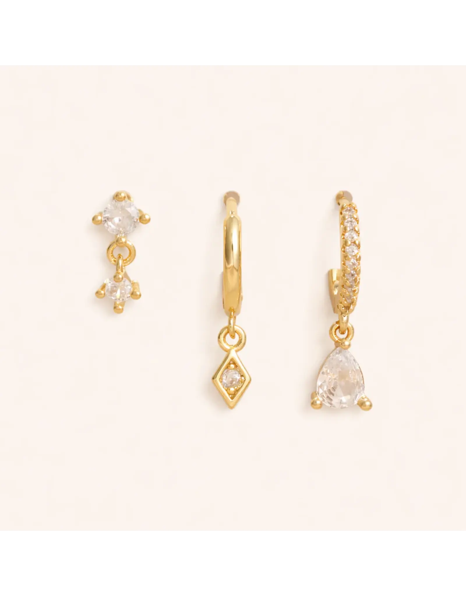 Set piper gold/white
