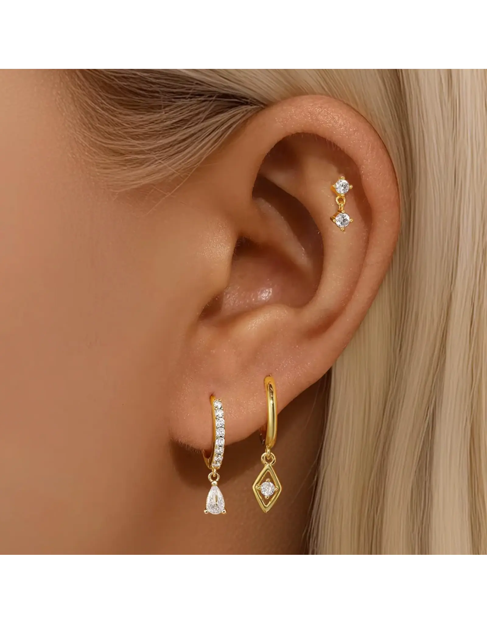 Set piper gold/white