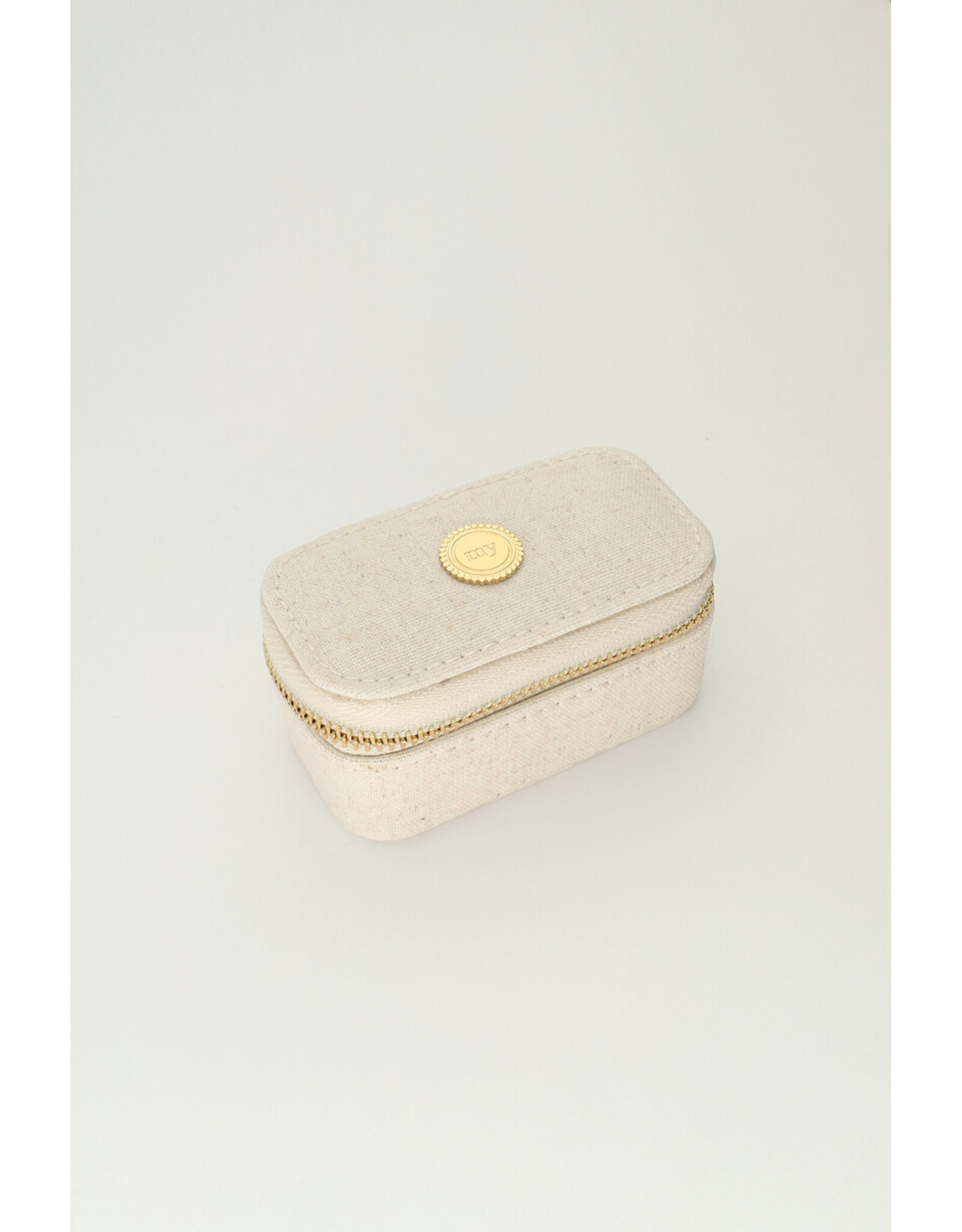 Sieraden etui linnen mini