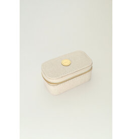 Sieraden etui linnen mini