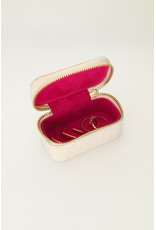 Sieraden etui linnen mini