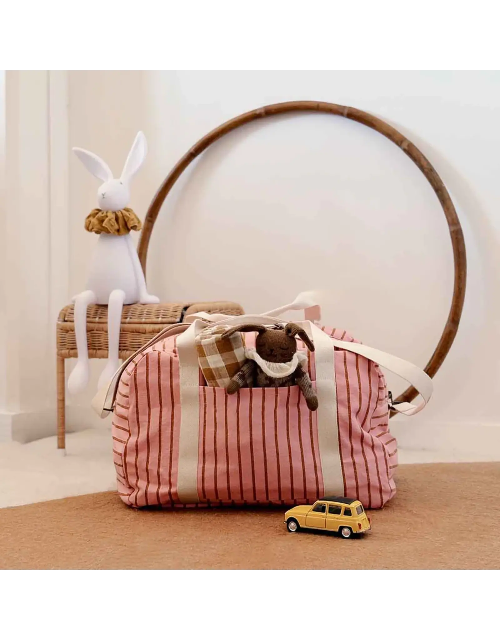 Weekendtas Aardbei/pecan