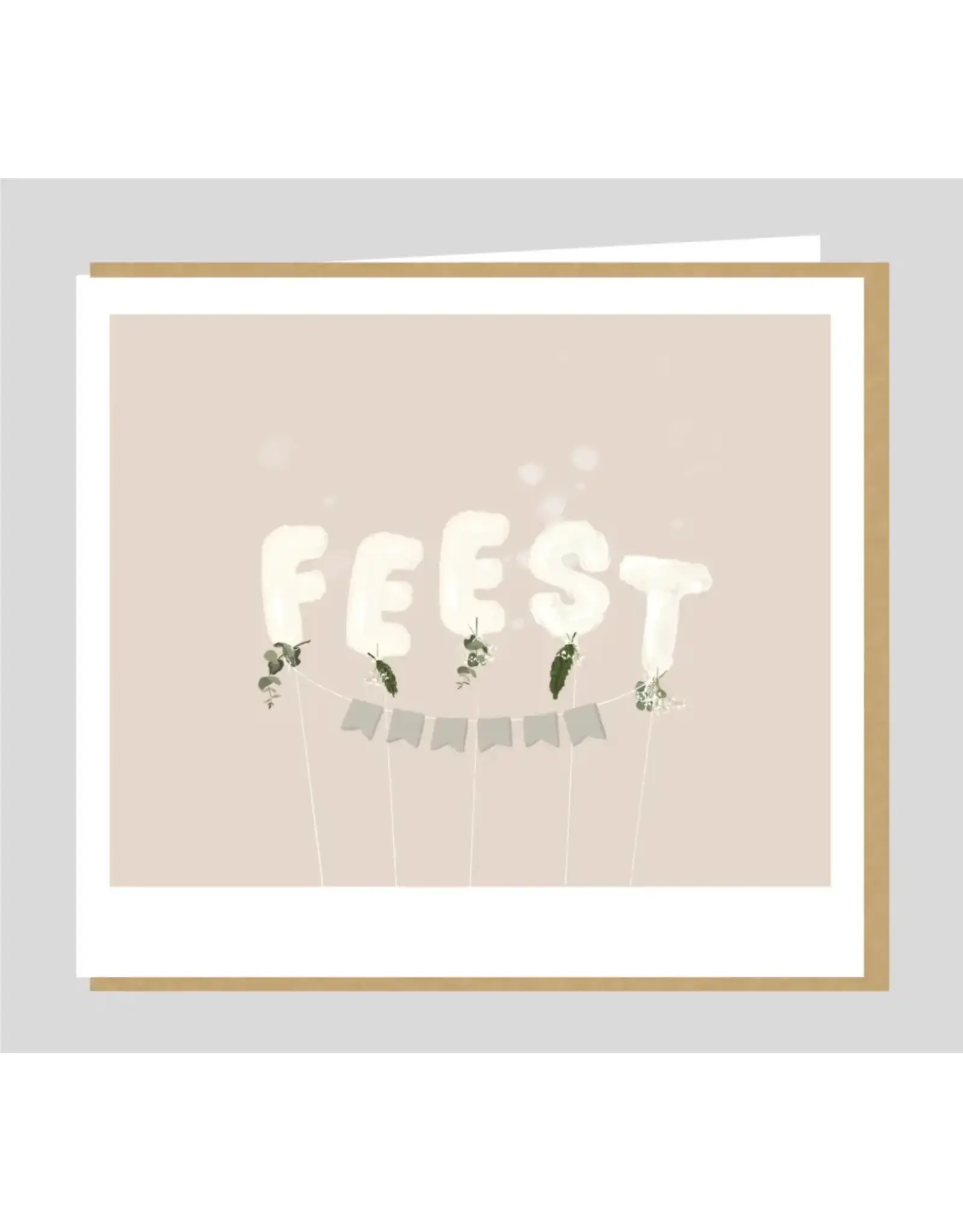 Wenskaart Feest