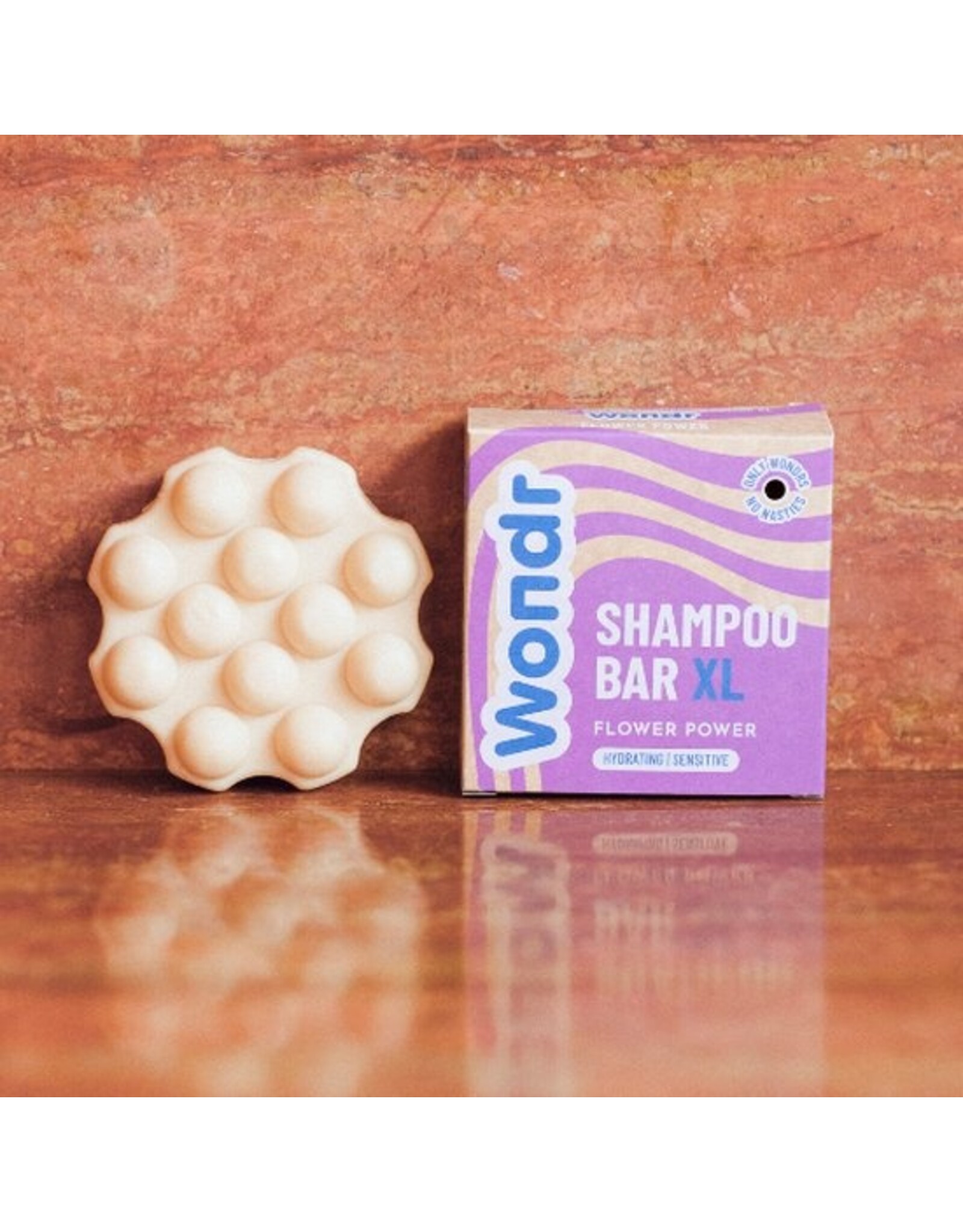 Shampoo bar Flower power Xl