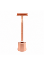 Scheermes + houder Rosé
