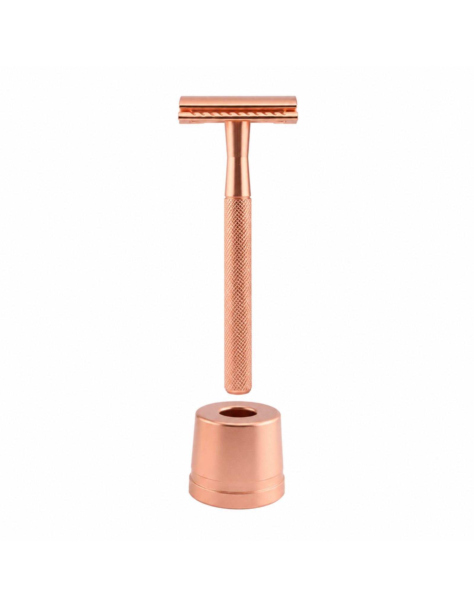 Scheermes + houder Rosé