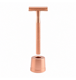 Scheermes + houder Rosé