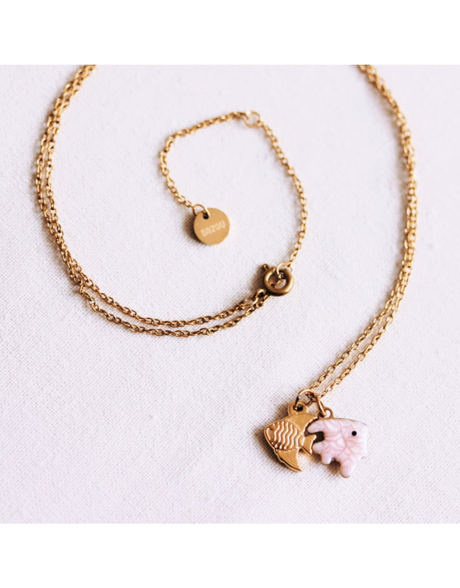 Ketting visje roze