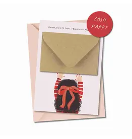Wenskaart + geld envelop Miljoen
