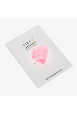 Haarspeld mini roze multi