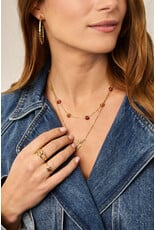 Ketting bloemen multi