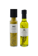 Giftbox zout + olijfolie Lemon