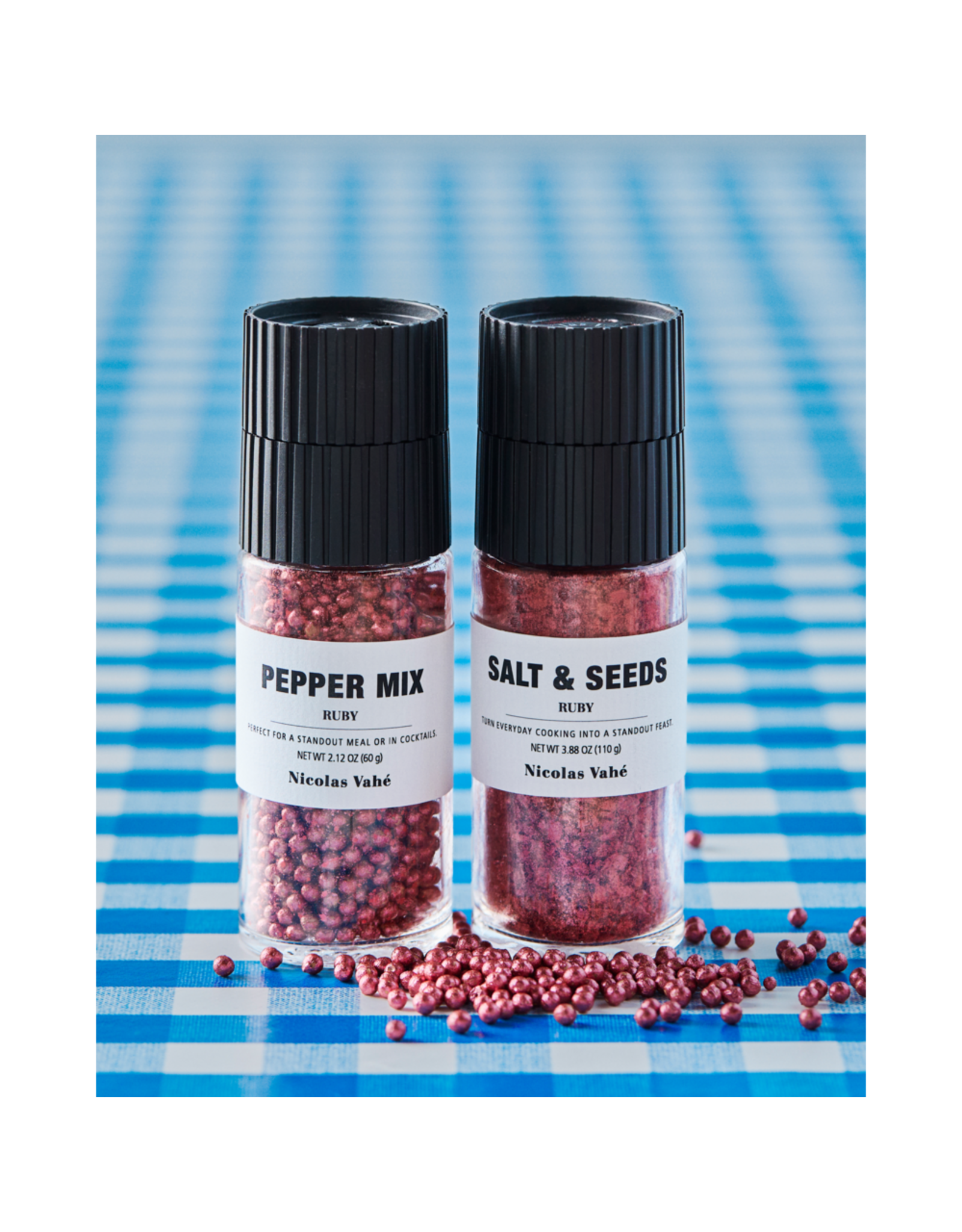 Giftbox zout + peper Ruby