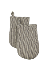 Set ovenwanten stripes