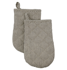 Set ovenwanten stripes