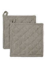 Set pannenlappen stripes