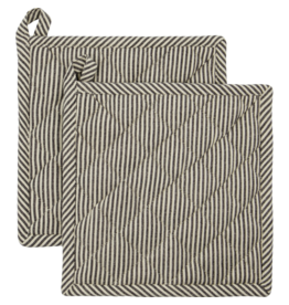 Set pannenlappen stripes