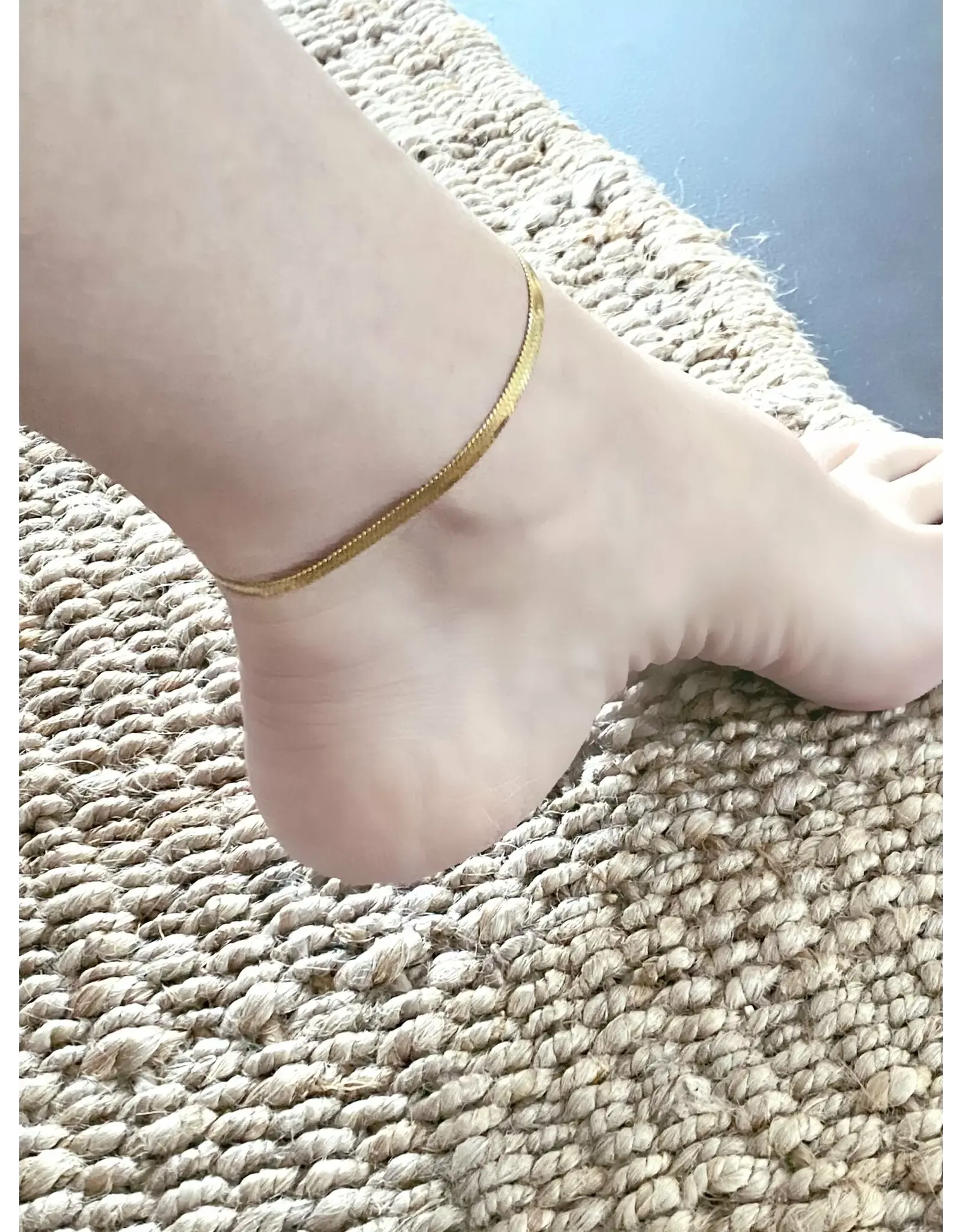 Enkelbandje platte snake