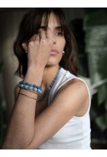 Armband blauw gemstones