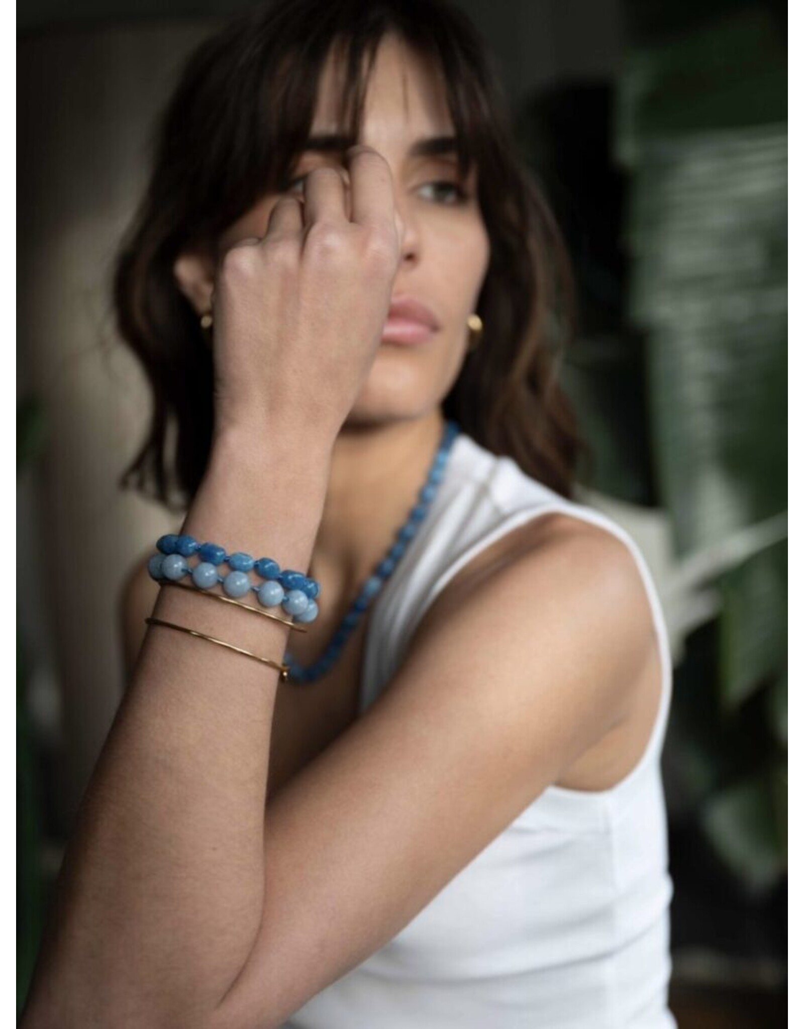 Armband lichtblauw