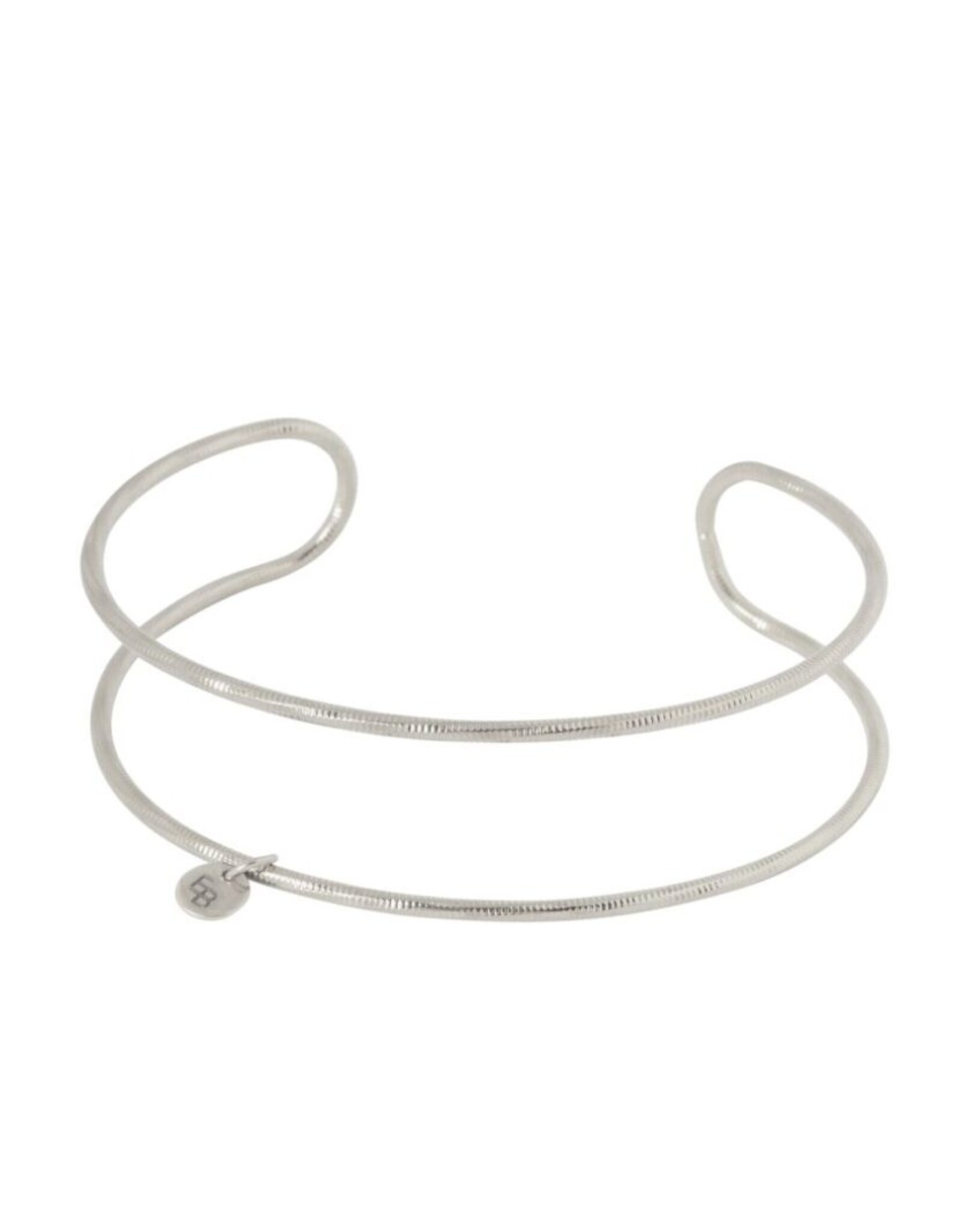 Bangle 2-delig zilver