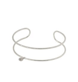 Bangle 2-delig zilver