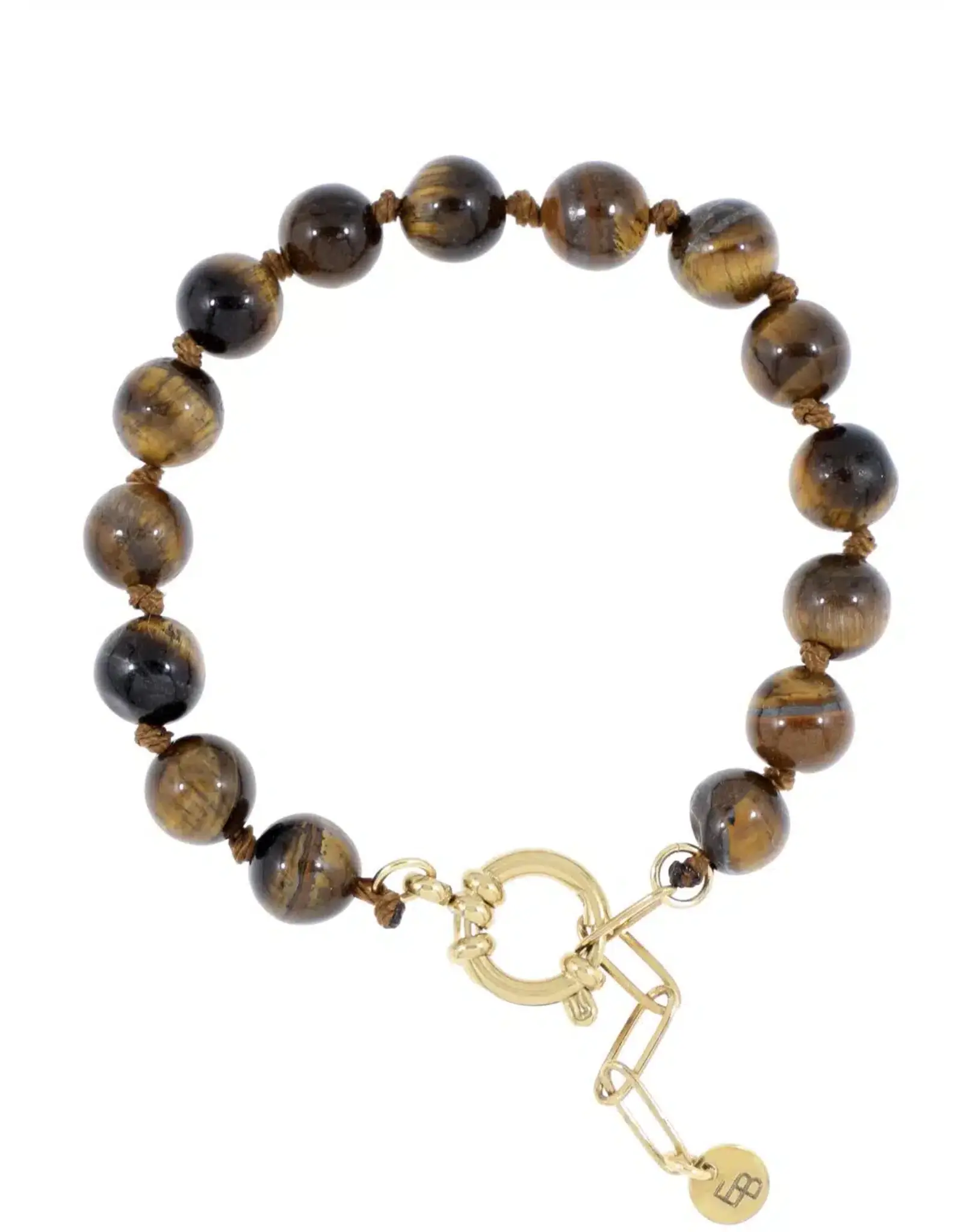 Armband bruin melée