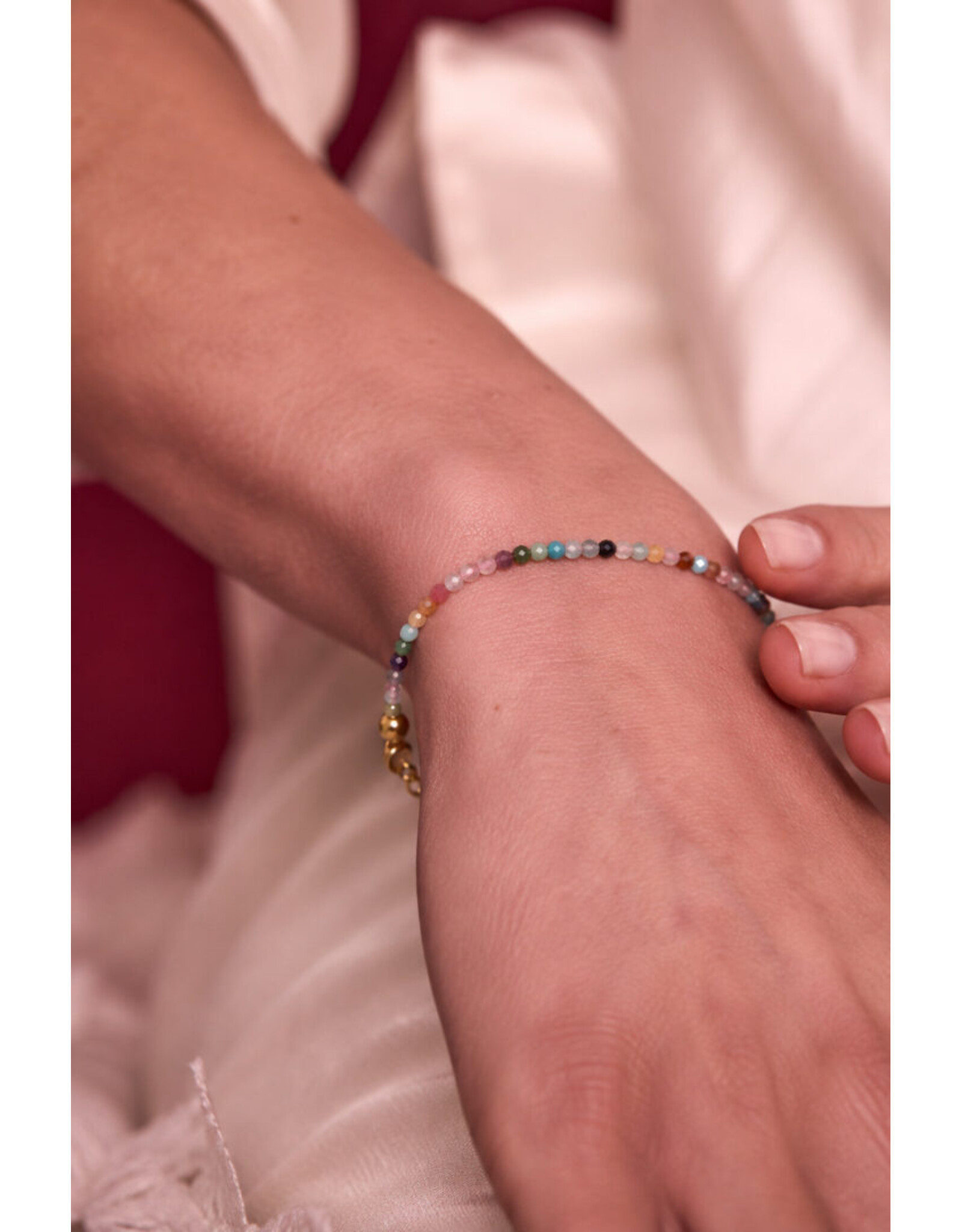 Armband mini edelsteentjes