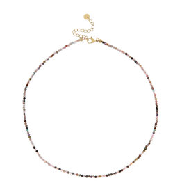 Ketting mini edelsteentjes