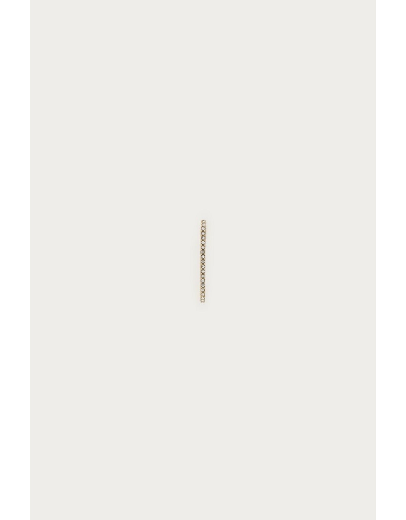 Oorbel suspender strass