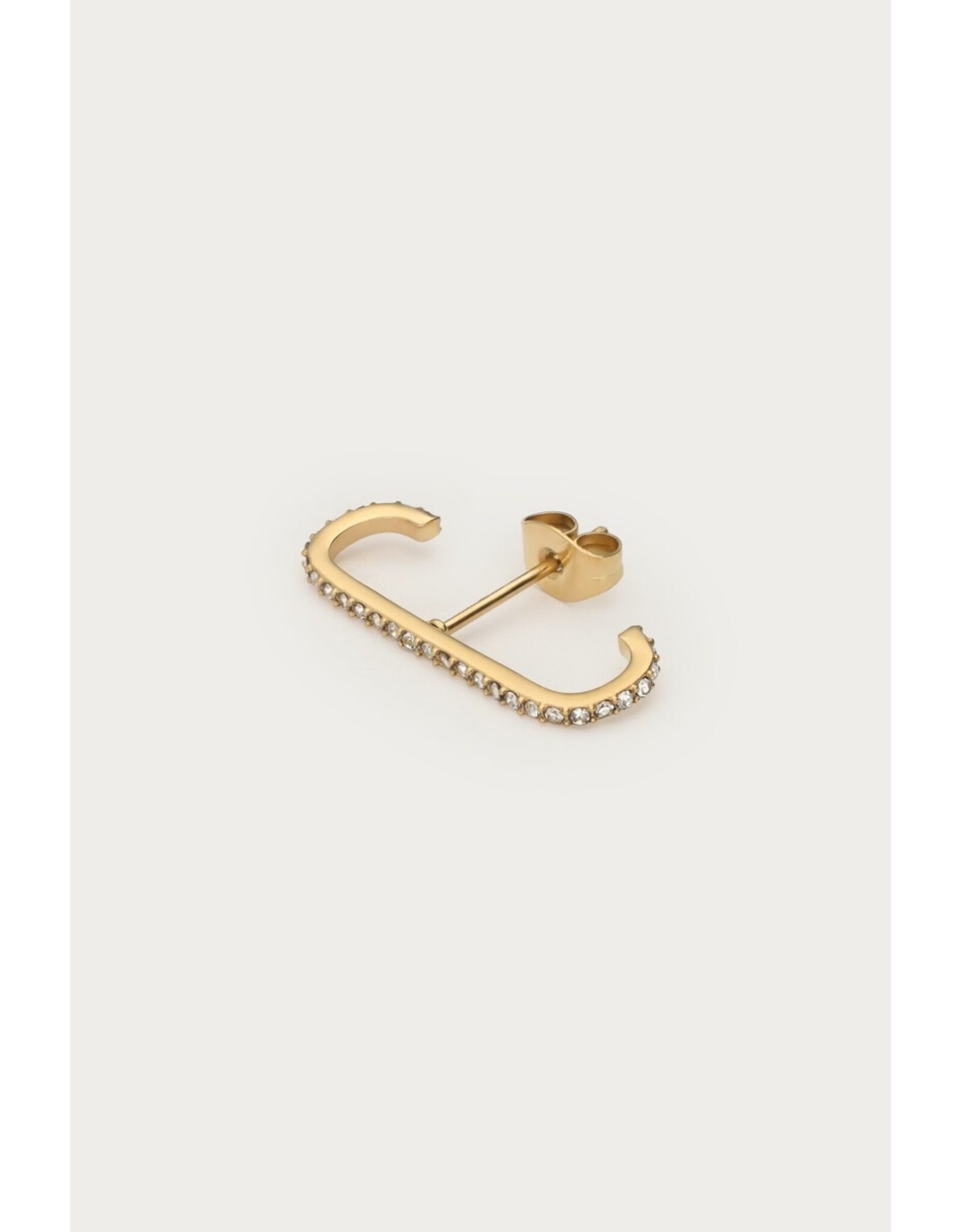 Oorbel suspender strass