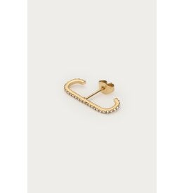 Oorbel suspender strass