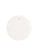 Bordje hartje white